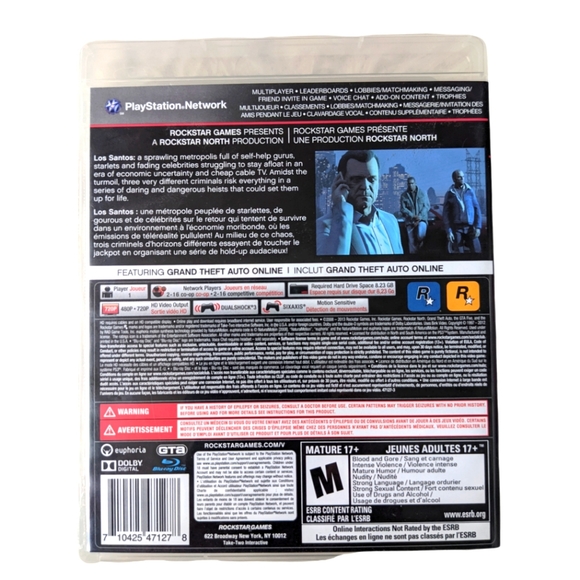 New Grand Theft Auto V PS3 - Picture 2 of 4